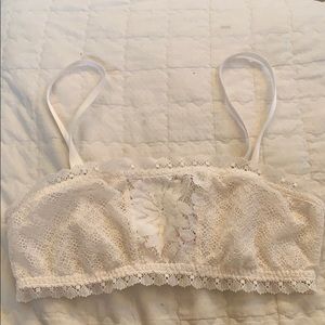 white lace removal strap bralette frok vic secret